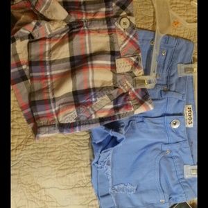 2 Pair Juniors Shorts Mudd Size 3